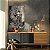 Quadro Decorativo Canvas Animal Selvagem Perfil Familia Leão Vertical - Imagem 2