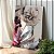 Quadro Decorativo Canvas  Floral Flores com Fundo Abstrato Vertical - Imagem 2