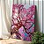 Quadro Decorativo Canvas Arvore Ipê Flores Rosas - Imagem 3