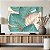 Quadro Decorativo Canvas Folhas Abstratas em Linhas Minimalistas Azul - Imagem 5