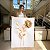 Quadro Decorativo Canvas Floral Rosas na Cor Branca e Dourado - Imagem 7