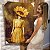 Quadro Decorativo Canvas Mulher com Girassol no Rosto Vertical - Imagem 6