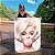 Quadro Decorativo Canvas Marilyn Monroe com Bola de Chicletes Rosa Vertical - Imagem 1