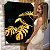Quadro Decorativo Canvas Botânico Costela de Adão e Tucano Dourado Vertical - Imagem 6