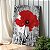 Quadro Decorativo Canvas Floral Papoula Vermelha - Imagem 2