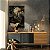 Quadro Decorativo Canvas Costela de Adão Fundo Preto Vertical - Imagem 3