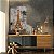 Quadro Decorativo Canvas Torre Eiffel Abstrata Monumentos Históricos Vertical - Imagem 2