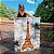 Quadro Decorativo Canvas Torre Eiffel Abstrata Monumentos Históricos Vertical - Imagem 1
