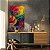Quadro Decorativo Canvas Floral Composição de Rosas Coloridas Vertical - Imagem 3