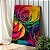 Quadro Decorativo Canvas Floral Composição de Rosas Coloridas Vertical - Imagem 2