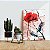 Quadro Decorativo Canvas Flores Rosas Vermelhas Fundo Abstrato Vertical - Imagem 4