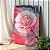 Quadro Decorativo Canvas Floral Composição Abstrata de Rosa Vertical - Imagem 3
