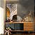 Quadro Decorativo Canvas Composição Abstrata de Folhas e Detalhes Dourados Vertical - Imagem 2