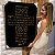 Quadro Decorativo Canvas Religioso Salmos 91 Letra Dourada Vertical - Imagem 6