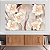 Quadro Decorativo Canvas Floral Flor de Cerejeira Branca e Rosé Horizontal - Imagem 3