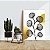 Quadro Decorativo Canvas Folhagens Abstratas Vertical - Imagem 4