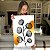 Quadro Decorativo Canvas Folhagens Abstratas Vertical - Imagem 5