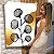 Quadro Decorativo Canvas Folhagens Abstratas Vertical - Imagem 6