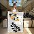 Quadro Decorativo Canvas Folhagens Pretas e Douradas Abstratas Vertical - Imagem 7