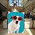 Quadro Decorativo Canvas Dog Russell Terrier com Óculos Vertical - Imagem 7