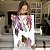 Quadro Decorativo Canvas Penas Abstratas Coloridas Vertical - Imagem 5