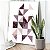 Quadro Decorativo Canvas Formas Geométricas Abstratas Triângulos Coloridos Vertical - Imagem 4