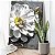 Quadro Decorativo Canvas Floral Orquídeas Brancas Vertical - Imagem 4