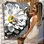 Quadro Decorativo Canvas Floral Orquídeas Brancas Vertical - Imagem 6
