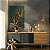 Quadro Decorativo Canvas Folhas Fundo Verde Vertical - Imagem 2