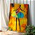 Quadro Decorativo Canvas Bailarina Abstrata Vertical - Imagem 3