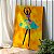 Quadro Decorativo Canvas Bailarina Abstrata Vertical - Imagem 4