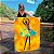 Quadro Decorativo Canvas Bailarina Abstrata Vertical - Imagem 1