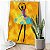 Quadro Decorativo Canvas Bailarina Abstrata Vertical - Imagem 2
