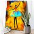 Quadro Decorativo Canvas Bailarina Abstrata Vertical - Imagem 3
