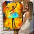 Quadro Decorativo Canvas Bailarina Abstrata Vertical - Imagem 6