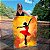 Quadro Decorativo Canvas Bailarina Abstrata Vertical - Imagem 1