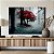 Quadro Decorativo Canvas Paisagem Árvore em Tons Vermelhos Horizontal - Imagem 4