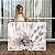 Quadro Decorativo Canvas Flor Branca Delicada Horizontal - Imagem 1