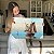 Quadro Decorativo Canvas Paisagem Pintura Abstrata à Óleo Barco a Vela Horizontal - Imagem 6