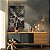 Quadro Decorativo Canvas Paisagem de Copas das Árvores Preto e Branco Vertical - Imagem 4