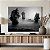 Quadro Decorativo Canvas Paisagem Rochas ao Mar Black and White Horizontal - Imagem 5