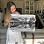 Quadro Decorativo Canvas Paisagem Lago na Floresta Black and White Horizontal - Imagem 6