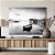 Quadro Decorativo Canvas Paisagem de Barco No Lago Black and White Horizontal - Imagem 4