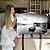 Quadro Decorativo Canvas Paisagem de Barco No Lago Black and White Horizontal - Imagem 7