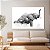 Quadro Decorativo Canvas Animais Selvagens Família de Elefantes Horizontal - Imagem 2