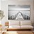 Quadro Decorativo Canvas Paisagem Ponte sobre a Água Black and White Horizontal - Imagem 3