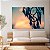 Quadro Decorativo Canvas Paisagem Filtro dos Sonhos Azul ao Por do Sol Horizontal - Imagem 2