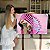 Quadro Decorativo Canvas Paisagem Cocar Indígena Rosa e Colorido Horizontal - Imagem 7