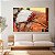 Quadro Decorativo Canvas  Paisagem Cocar Indígena Branco Horizontal - Imagem 2