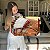 Quadro Decorativo Canvas  Paisagem Cocar Indígena Branco Horizontal - Imagem 6